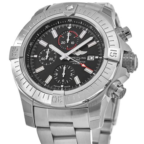 breitling avenger blacksteel chronograph|Breitling Avenger chrono men's watch.